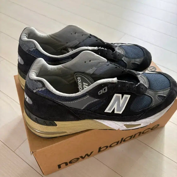 [BUNJANG] New Balance 991 Navy 260mm / 뉴발란스 991 네이비 260