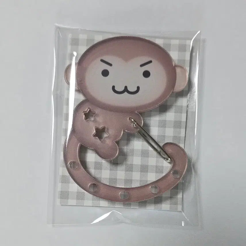[BUNJANG] DECOVOCO Monkey Carabiner / 데코보코 원숭이 카라비너 숭이