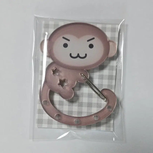 [BUNJANG] DECOVOCO Monkey Carabiner / 데코보코 원숭이 카라비너 숭이
