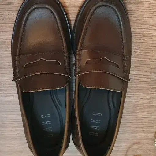[BUNJANG] Daks Penny Loafers Brown 245 / 닥스 페니 로퍼 브라운 245
