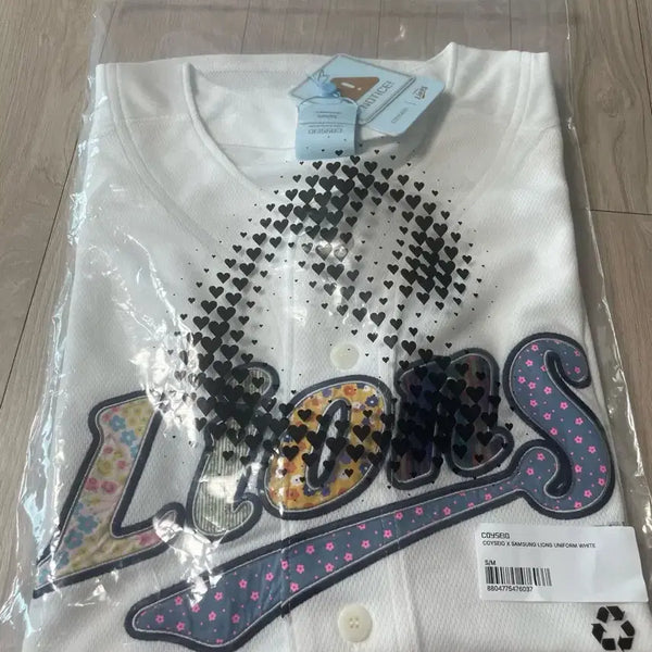 [BUNJANG] Koiseo Samsung Lions Collaboration White Baseball Jersey (S/M) / 코이세이오 삼성라이온즈 유니폼 화이트 S/M