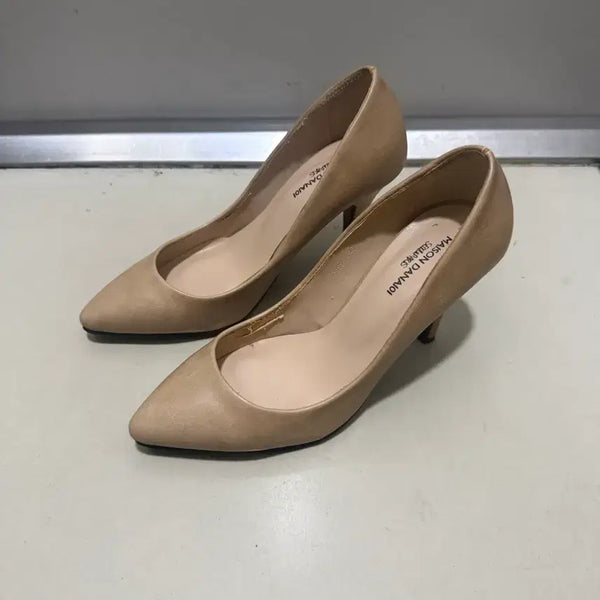 [BUNJANG] Beige Pumps / 베이지 펌프스