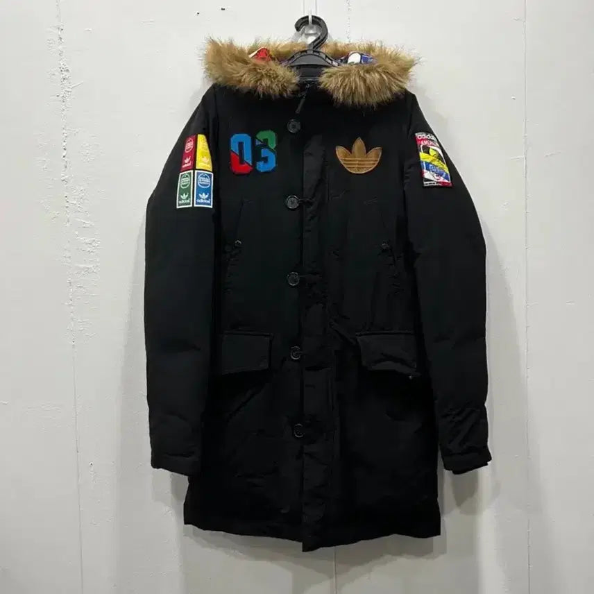 [BUNJANG] Adidas Safari Parka Puffer Jacket / 아디다스 야상 패딩