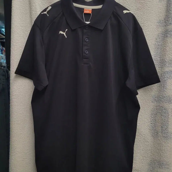 [BUNJANG] Puma Golf Cooling Collar Short Sleeve Shirt Men's L / 푸마 골프 냉감 카라 반팔 셔츠  남성 L