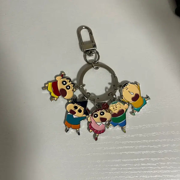 [BUNJANG] Crayon Shin-chan Character Keychain / 짱구는못말려 캐릭터 키링