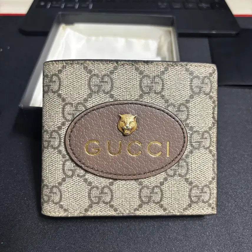 [BUNJANG] Gucci Neo Vintage Bi-Fold Wallet / 구찌 네오빈티지 반지갑