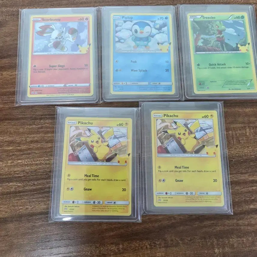 [BUNJANG] McDonald's 25th Anniversary Pokemon Promotion Cards / 맥날 25주년 프로모 팝니다