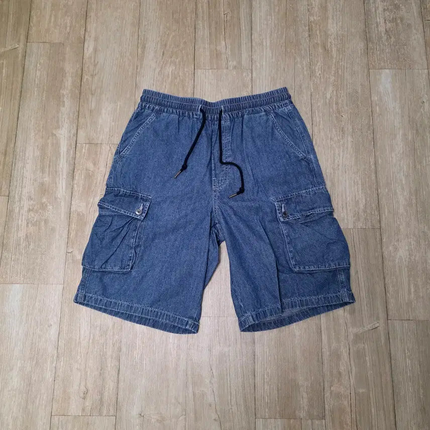 [BUNJANG] Buckaroo Banding Cargo Denim Pants / 버커루 밴딩 카고 데님 팬츠