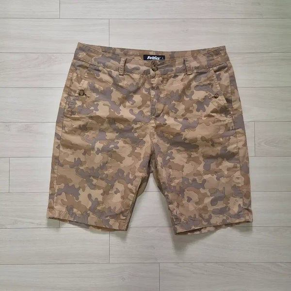 [BUNJANG] Feltics Camo Pattern Shorts Size L (30-31 inch) / 펠틱스 카모 패턴 반바지 30~31인치