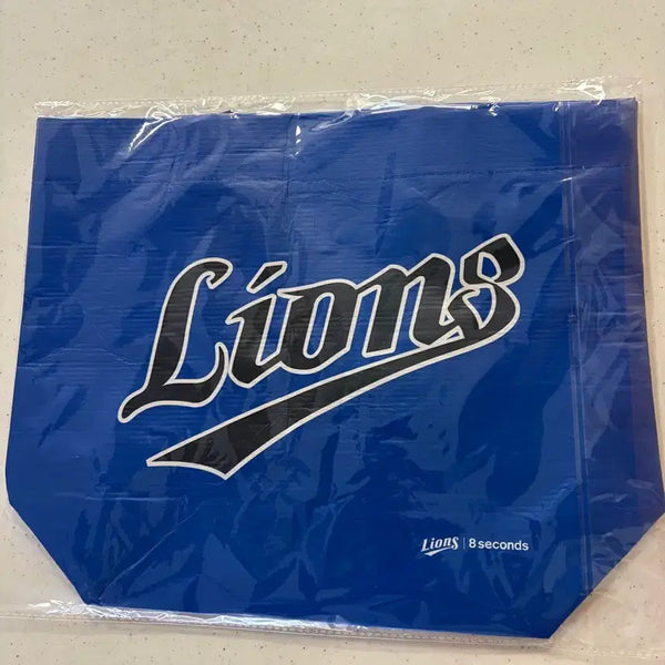 [BUNJANG] Samsung Lions x 8 Seconds Reusable Bag / 삼성라이온즈x에잇세컨즈 리유저블백 새제품 팝니다