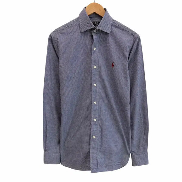 [BUNJANG] Polo Gingham Check Shirt Navy / 폴로 깅엄 체크 셔츠 네이비 (국내90~95/상태최상)