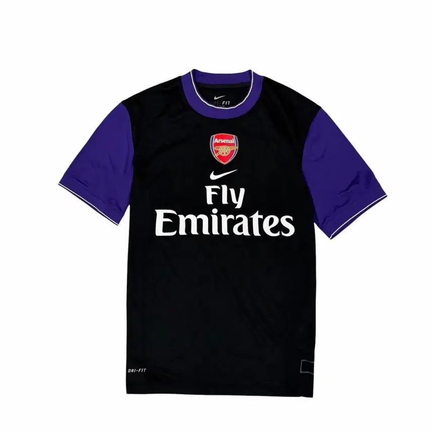 [BUNJANG] Nike Arsenal 12/13 Training Short Sleeve Jersey Black (M) / 나이키 12/13 아스날 트레이닝 반팔 블랙 (M)