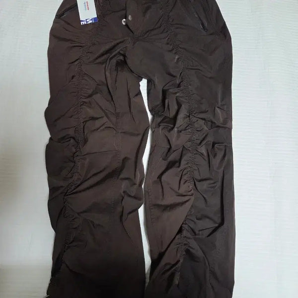 [BUNJANG] Nowave Nylon Puckering Pants (Size S) / [S] 노우웨이브 나일론 퍼커링 팬츠