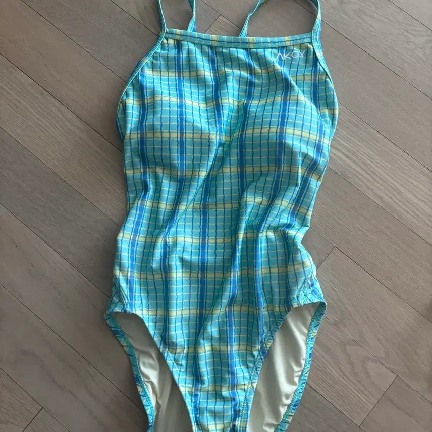 [BUNJANG] Arcy Swimsuit Checkered Pattern / 아크시 수영복