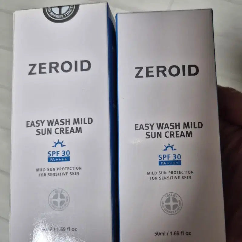 [BUNJANG] Zeroid Easy Wash Mild Sun Cream SPF 30 PA++++ / 제로이드 이지워시 선크림