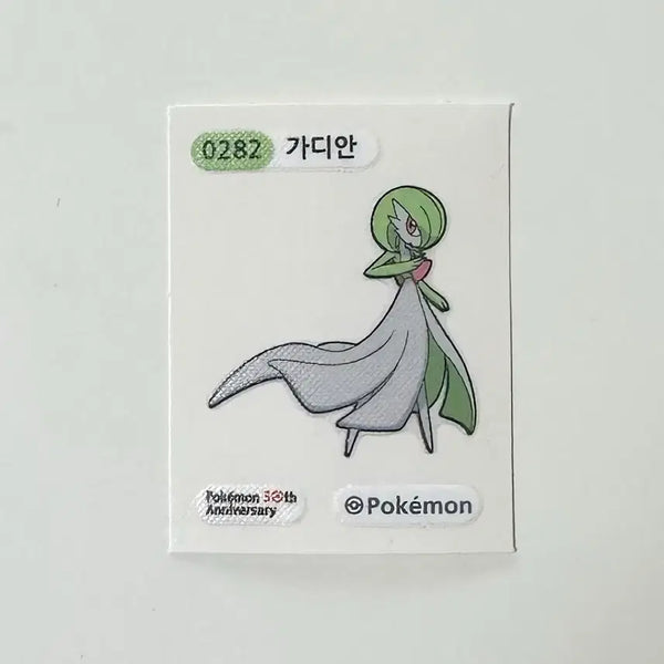 [BUNJANG] Pokemon 30th Anniversary Gardevoir Sticker / 포켓몬 30주년 가디안 띠부씰 스티커