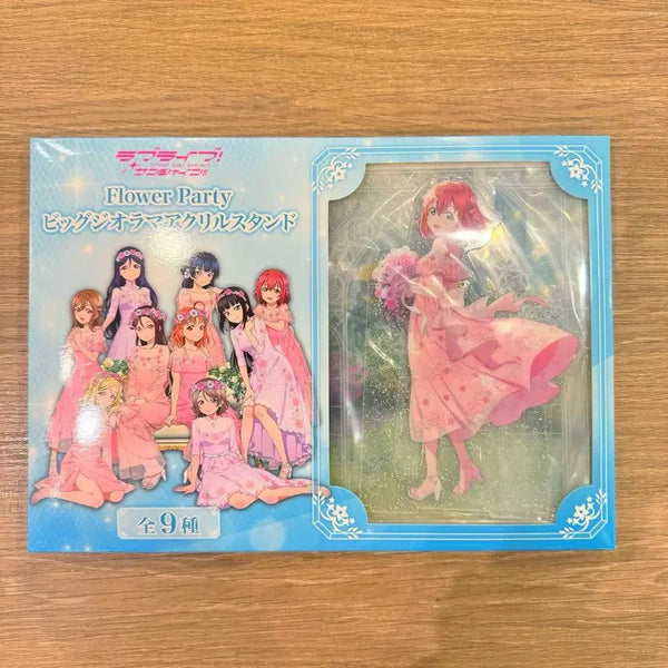 [BUNJANG] Love Live! Sunshine!! Kurosawa Ruby Flower Party Big Acrylic Diorama Stand / 러브라이브! 선샤인! ! Flower Party 빅 디오라마 아크릴 스탠드 쿠로사와 루비