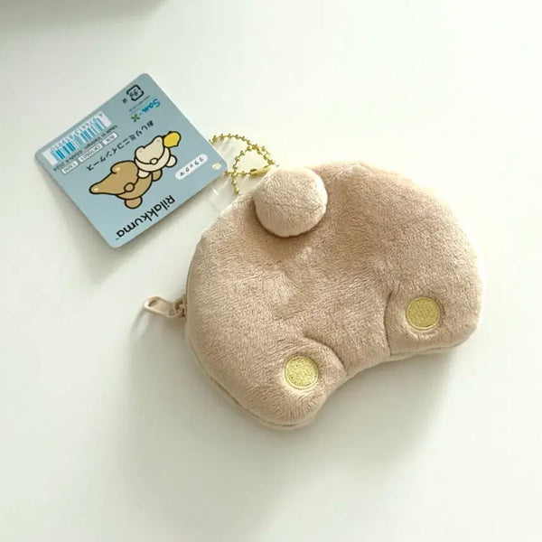 [BUNJANG] Rilakkuma Butt Pouch Coin Purse / 리락쿠마 엉덩이 파우치 지갑 동전 뒷모습