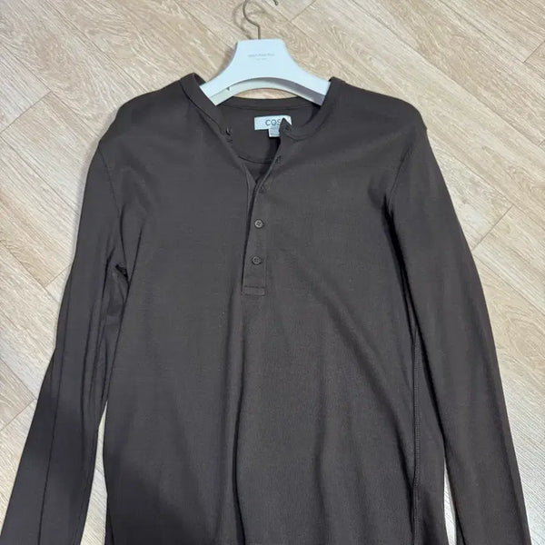 [BUNJANG] COS Henly Neck Shirt / cos(코스) 헨리넥