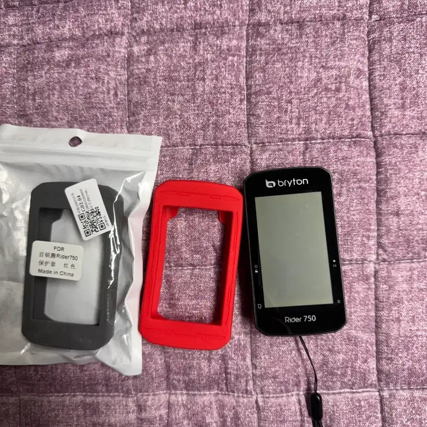 [BUNJANG] Bryton Rider 750 Case Red/Gray / 브라이튼 라이더 750 케이스 레드/그레이