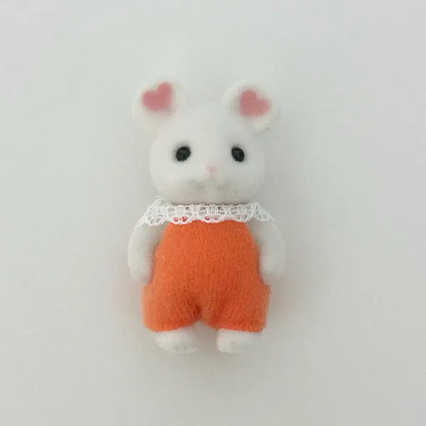 [BUNJANG] Sylvanian Families Baby Marshmallow Mouse - Standing / 실바니안 아기 마시멜로우 쥐 직립