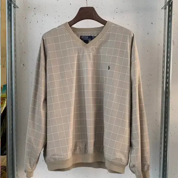 [BUNJANG] Polo Ralph Lauren Warm-Up Sweatshirt / 폴로 웜업 맨투맨