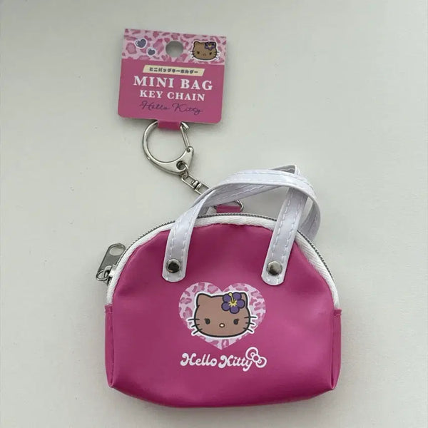 [BUNJANG] Hello Kitty Mini Bag Keychain Holder Pink / 헬로키티 미니백 키체인 홀더 미니가방 갸루키티 핑크