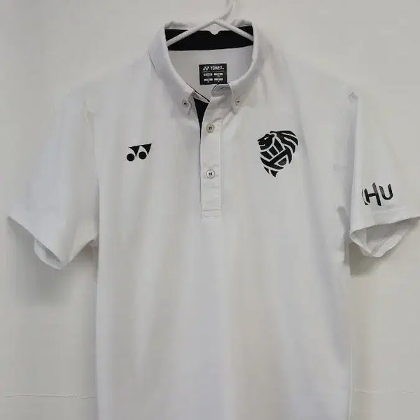 [BUNJANG] Yonex Short Sleeve Polo Shirt White M / 요넥스 반팔 카라티 화이트 M