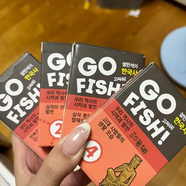 [BUNJANG] Seol Min Seok Korean History Go Fish Educational Game / 설민석 한국사 게임 고피쉬 학습게임