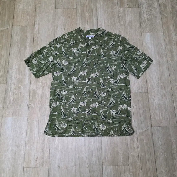[BUNJANG] Uniqlo Rayon Spun Shirt / 유니클로 레인 스푸너 셔츠