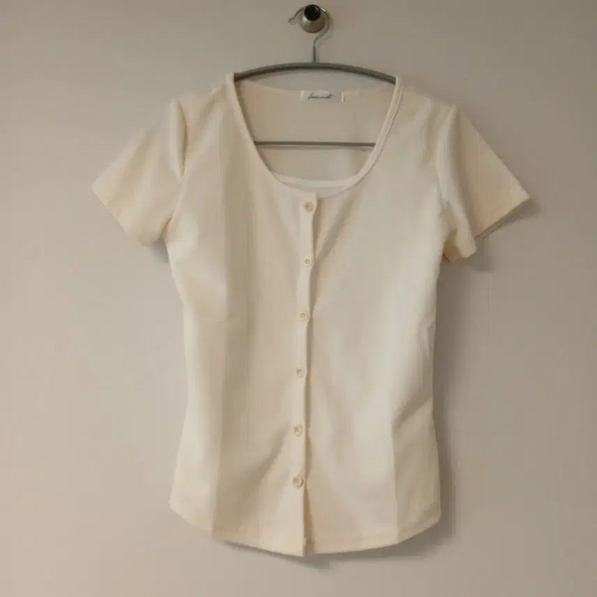 [BUNJANG] Integrated Short-Sleeve Cardigan / 반팔 가디건