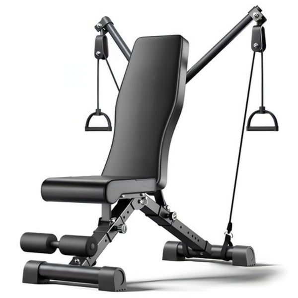 [BUNJANG] Adjustable Folding Multi-functional Dumbbell Bench with Sit-up and Bench Press Functions / 접이식 다기능 각도조절 덤벨벤치 윗몸일으키기 벤치프레스 107x31x104cm
