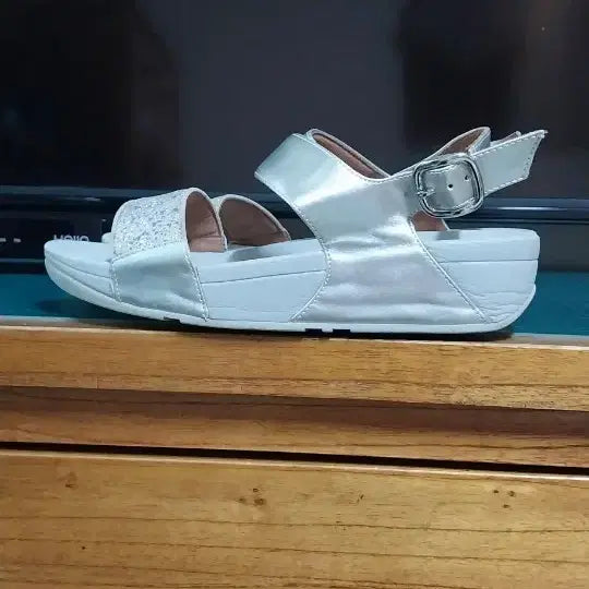 [BUNJANG] Fitflop Lulu Glitter Women's Sandals 245 / 핏플랍 루루 글리터 여성샌들.245
