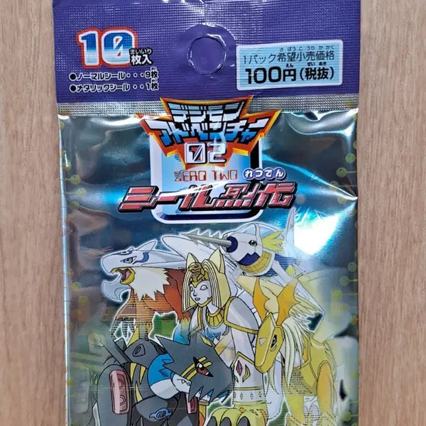 [BUNJANG] Vintage Digimon Seal Card Pack / 고전 빈티지 디지몬 씰 카드 팩 팝니다.