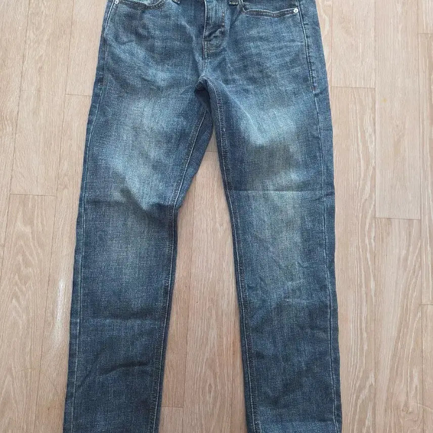 [BUNJANG] Plac Mid-Blue Stretch Denim Jeans Size 30 / 플랙 Plac 중청 스판 데님 30