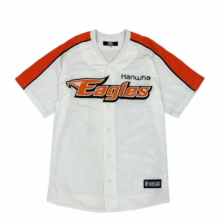 [BUNJANG] Hanwha Eagles Home Baseball Short Sleeve Jersey (XL) / ATC 한화이글스 홈 야구 반팔 유니폼 노마킹 (XL)