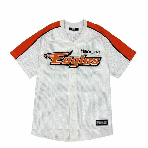[BUNJANG] Hanwha Eagles Home Baseball Short Sleeve Jersey (XL) / ATC 한화이글스 홈 야구 반팔 유니폼 노마킹 (XL)