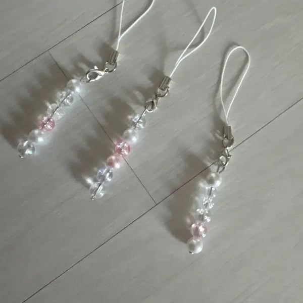 [BUNJANG] Handmade Simple Bead Keychain Set / 다른 장식 안들어간 심플 키링