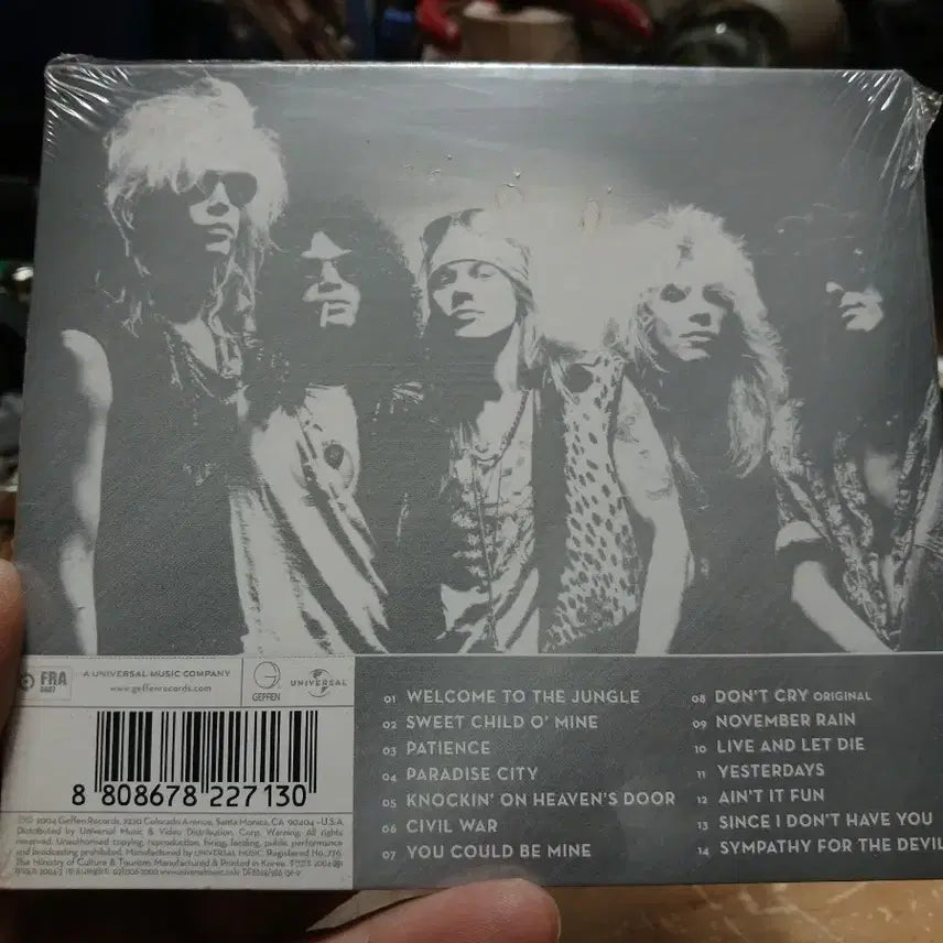 [BUNJANG] Guns N' Roses Best Album CD Sealed / 건즈 앤 로지스 베스트 앨범 CD미개봉 소장음반방출