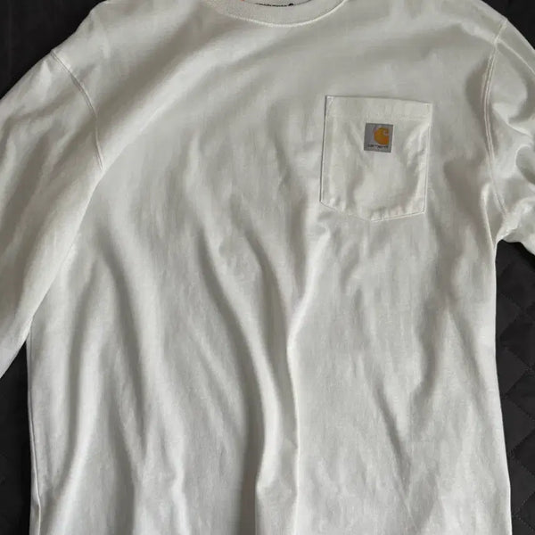 [BUNJANG] Carhartt Long Sleeve Pocket T-Shirt / 칼하트 롱슬리브