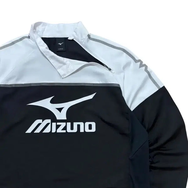 [BUNJANG] Mizuno Piste Running Warm-up Half-Zip Top L Size / 미즈노 피스테 런닝 웜업 하프집업 / L 사이즈