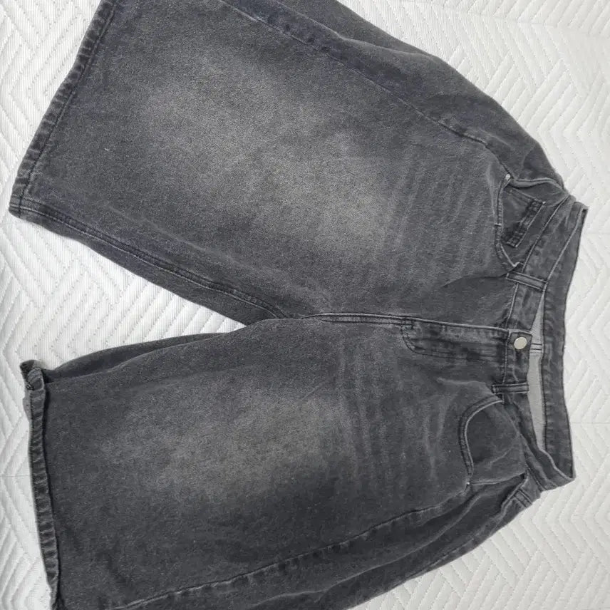 [BUNJANG] Black Indigo Denim Jeans / 흑청 청바지