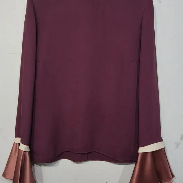 [BUNJANG] ROKSANDA Flare Sleeve Silk Blouse / ROKSANDA 플레어 소매 실크 블라우스