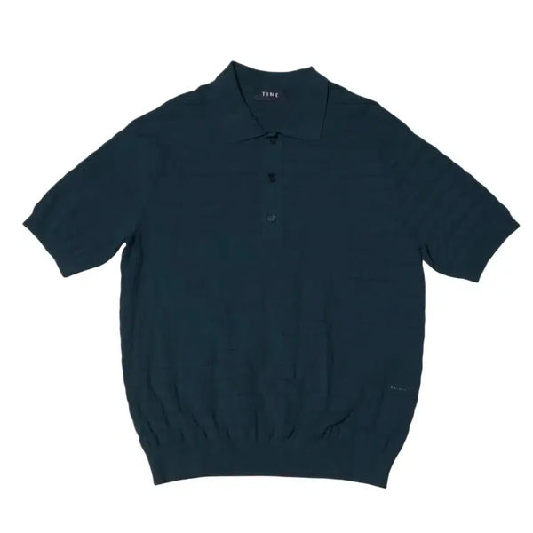 [BUNJANG] Time Homme 2022 Collar T-Shirt / 타임옴므 2022 카라 티셔츠 / 남성 티셔츠/ 남자 반팔