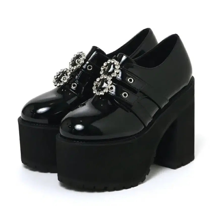 [BUNJANG] Bubbles Platform Heels 13cm Size 38 / bubbles 버블즈 통굽 구두 13cm 38 사이즈 양도