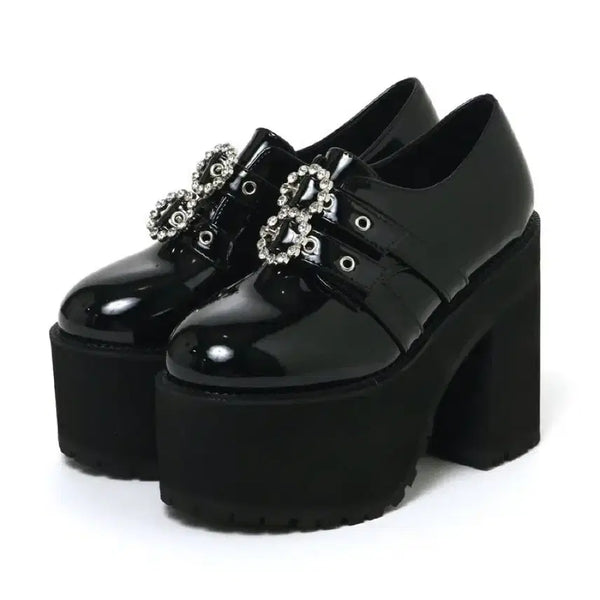 [BUNJANG] Bubbles Platform Heels 13cm Size 38 / bubbles 버블즈 통굽 구두 13cm 38 사이즈 양도