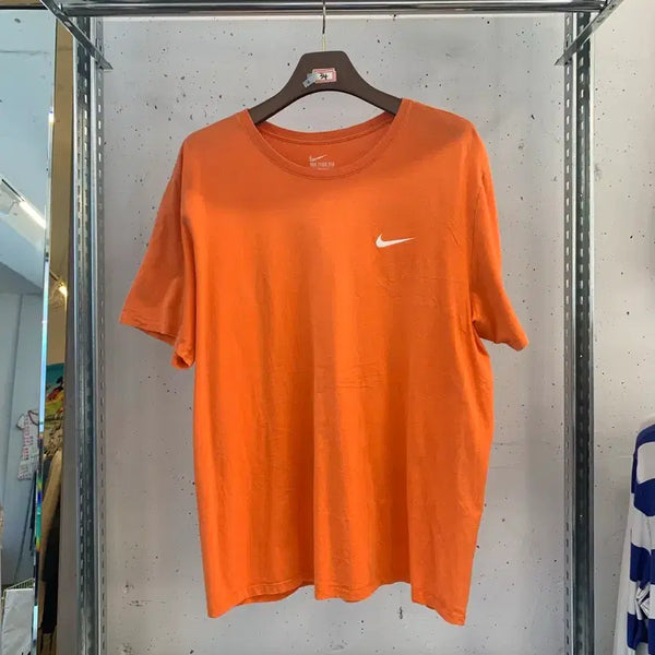 [BUNJANG] Nike Orange Short Sleeve T-Shirt / 나이키 오렌지 반팔 티셔츠