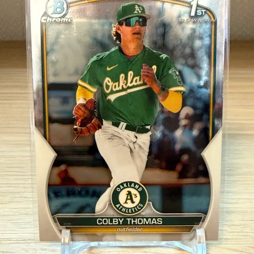 [BUNJANG] MLB Athletics Colby Thomas Rookie Card / [MLB] 애슬레틱스 콜비 토마스 루키