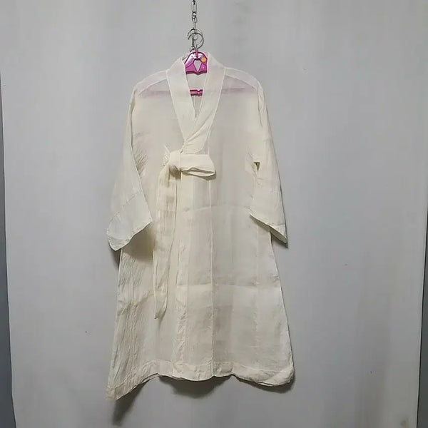 [BUNJANG] Ramie Durumagi Traditional Korean Jacket / 마184 모시두루마기