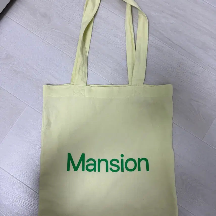 [BUNJANG] Luft Mansion Eco Bag Light Yellow / (택포)루프트맨션 에코백 라이트옐로우